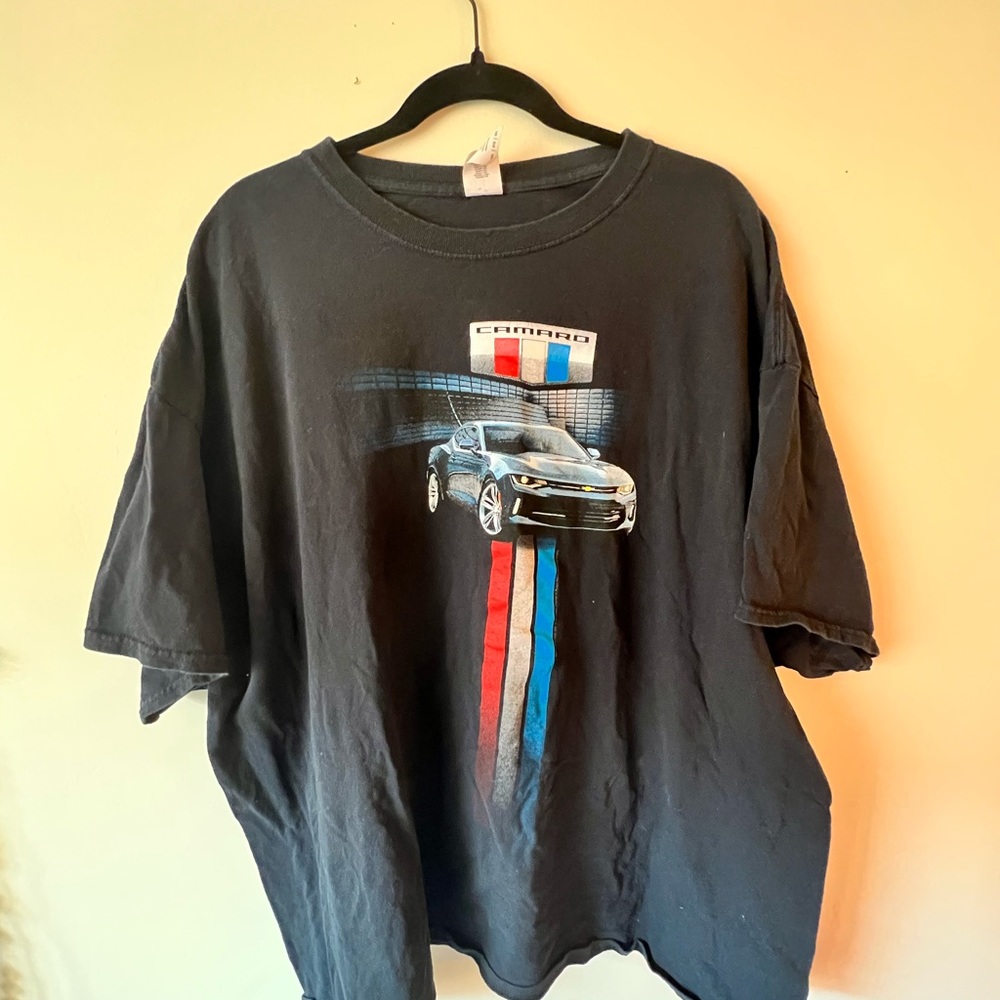 3XL black Camero Graphic T